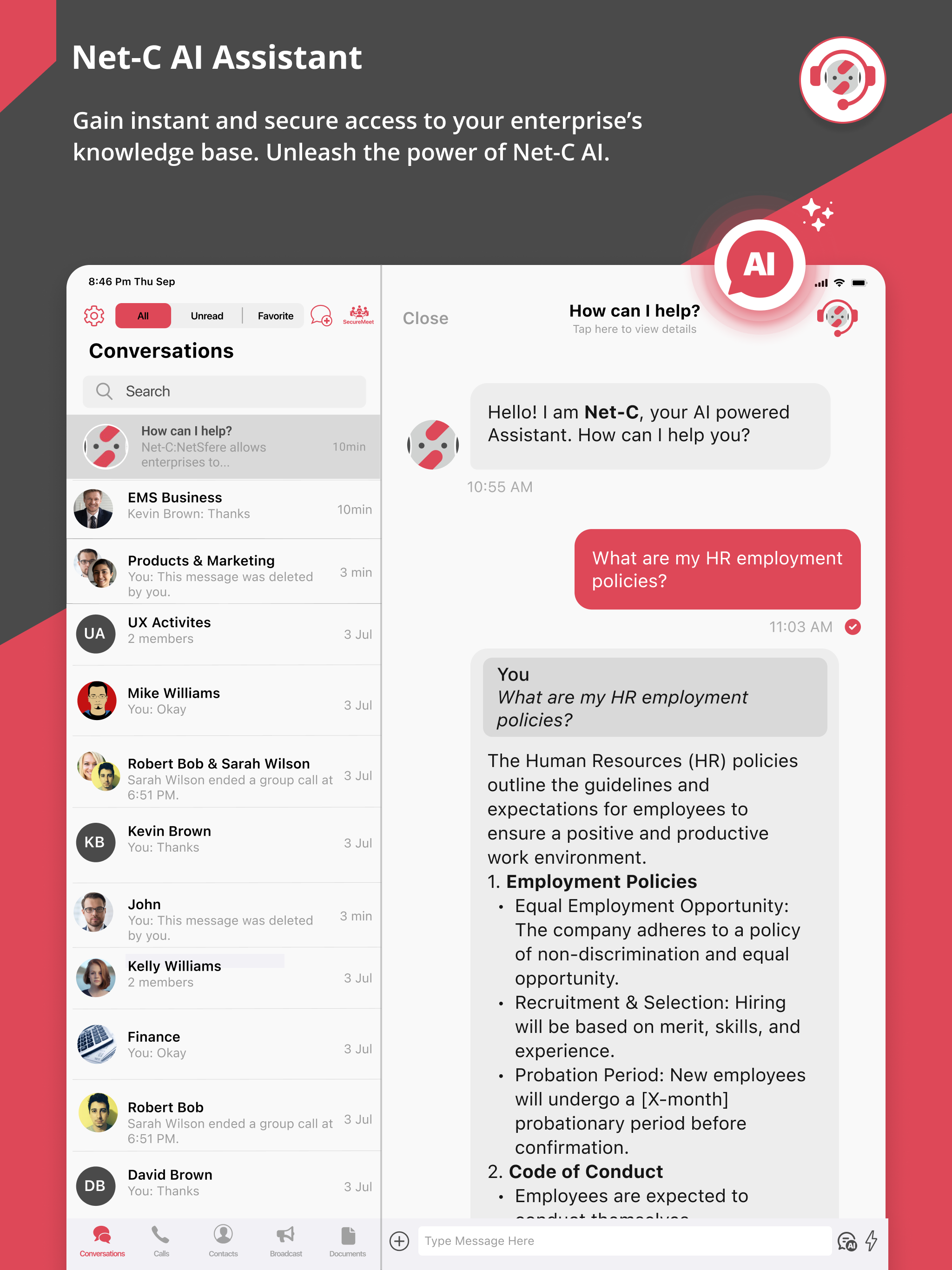 NetSfere Secure Messaging