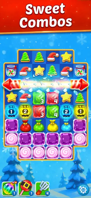 Christmas Cookie - Help Santa screenshot 4