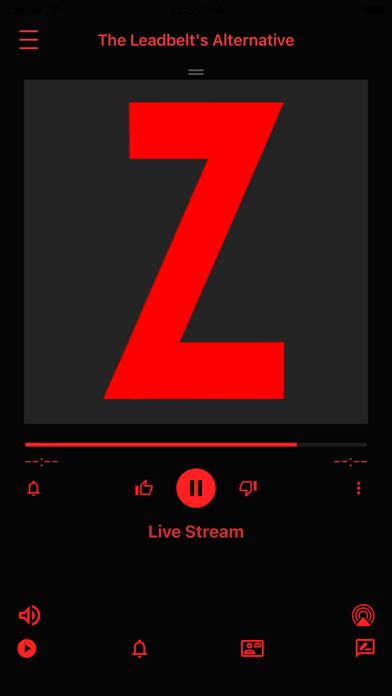 107.1 The Zone app screenshot
