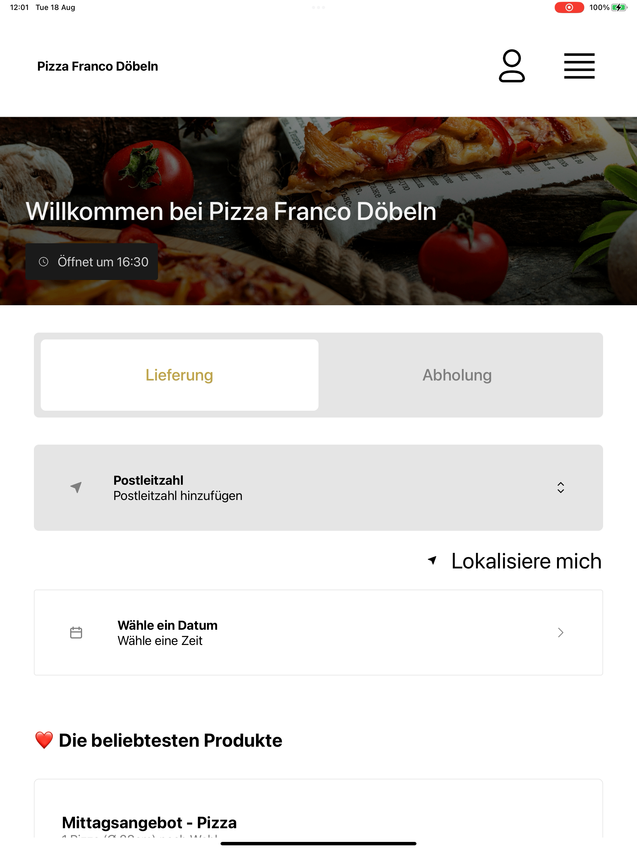 Pizza Franco Dobeln screenshot 13