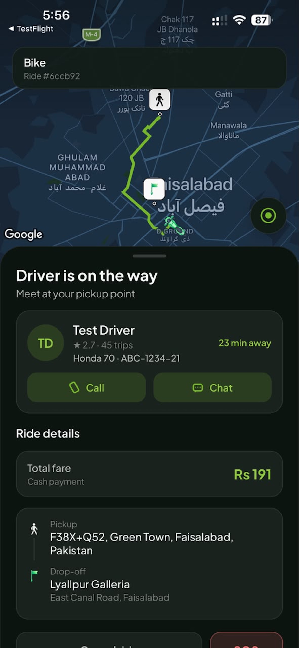 Vsb - Ride Hailing Platform screenshot 4