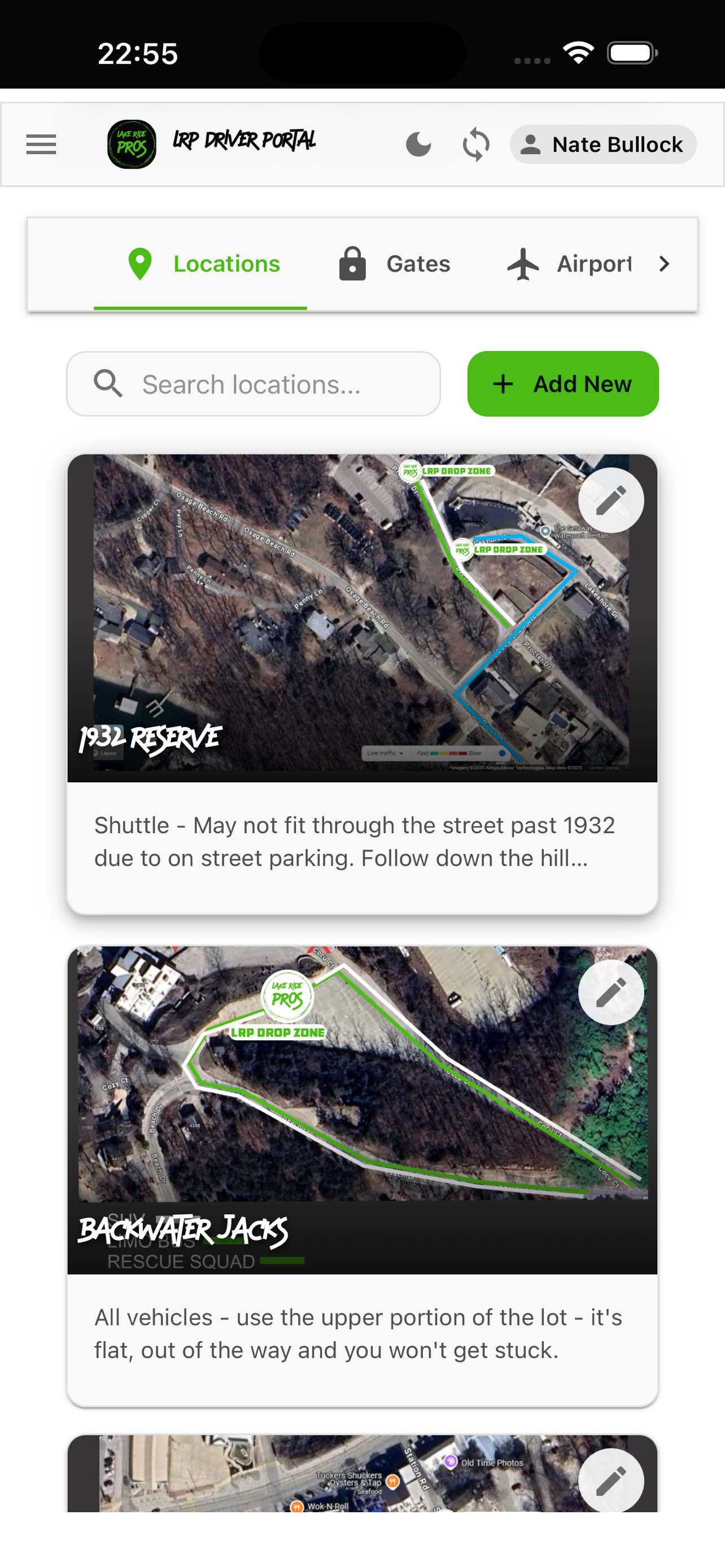 LRP Driver Portal