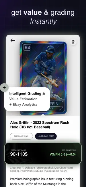 Sports Card Scanner - Holobase screenshot 2