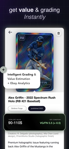 Sports Card Scanner - Holobase screenshot