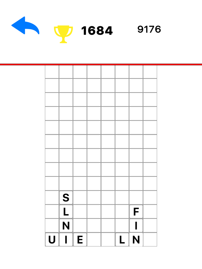 Falling Words Word Puzzle