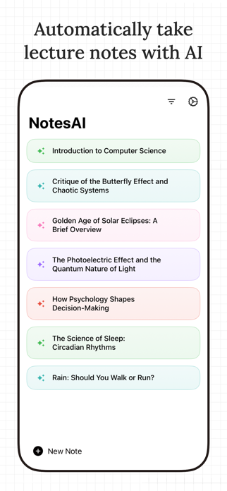 AI Note Taker - NotesAI Screenshot 2 of 6