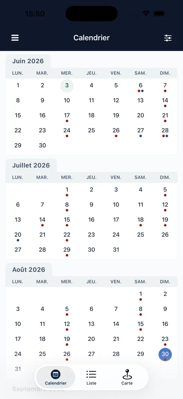 Screenshot #1 pour Dossardeur
