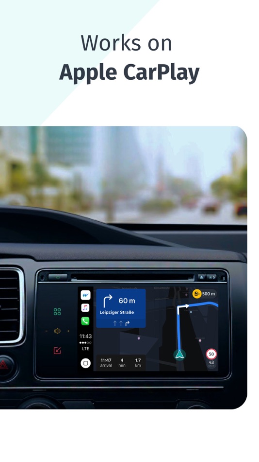 #9. HERE WeGo Maps & Navigation (iOS) Oleh: HERE Europe B.V.
