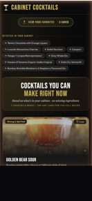 Cabinet Cocktails: Bar Scanner screenshot