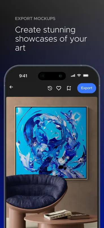 Canvy: Showcase your artwork screenshot 1 of 4