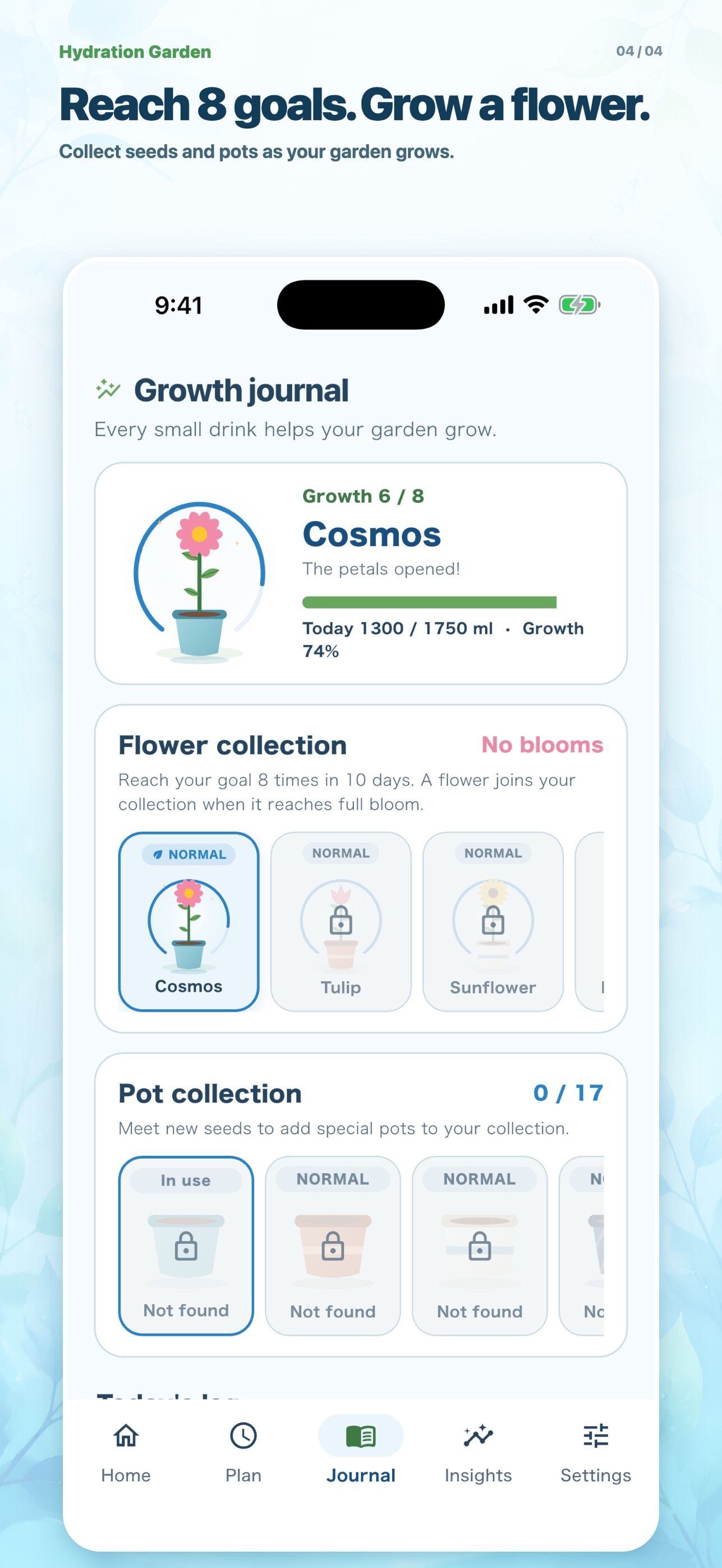 Screenshot 4 of Hydration Garden: Water Log