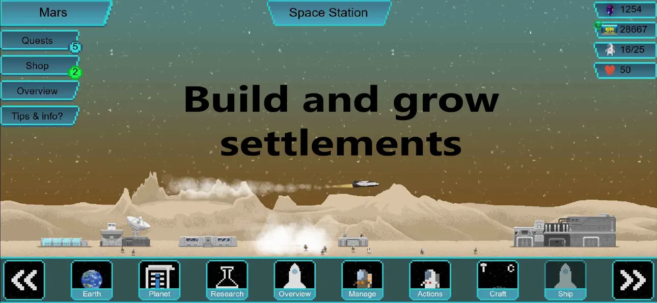 Tiny Space Program iOS Mod IPA screenshot 2 - iOS game interface