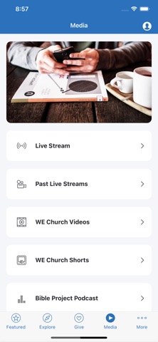 WE Church Lansing screenshot