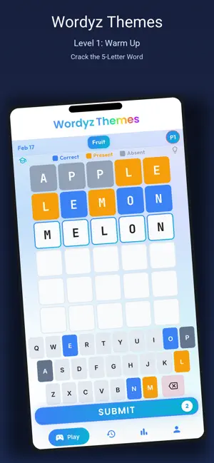 Wordyz screenshot 2