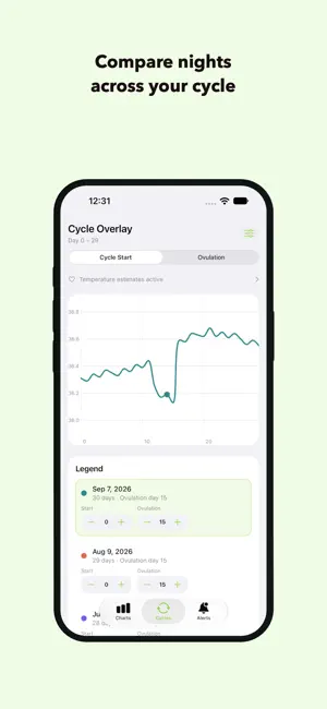 Wrist Temperature Tracker screenshot 3