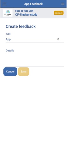 CF Tracker screenshot