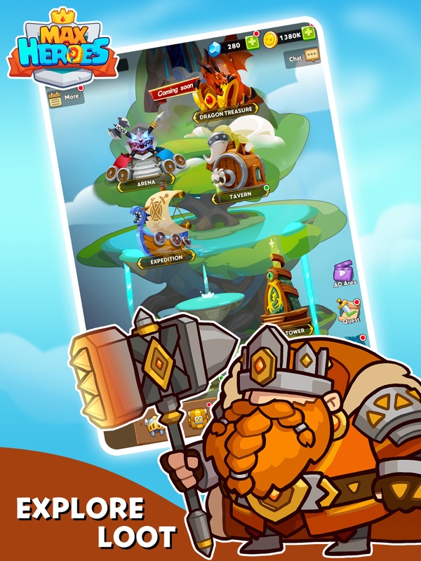 Maxheroes: Casual Idle RPG screenshot 12
