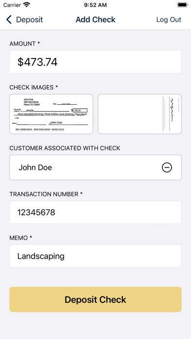 Screenshot 4 of Nova Bank Commercial mRDC App