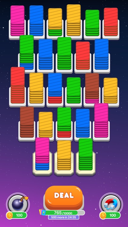 Card Shuffle - Color Sorting screenshot-5