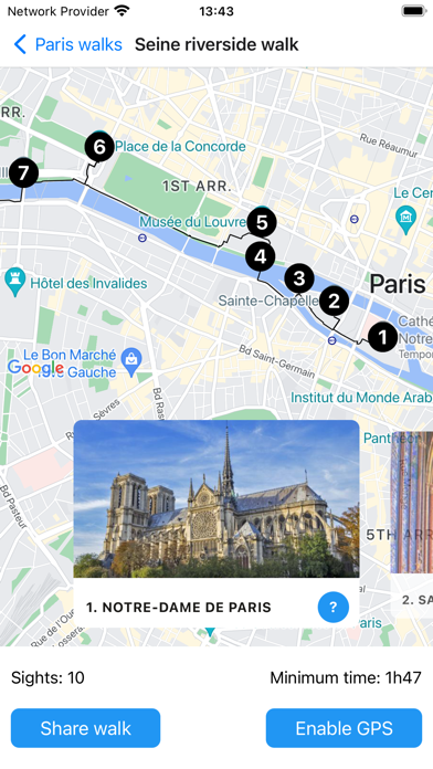 CityTrotter London/Paris Walks Screenshot