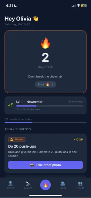 Questz screenshot 1