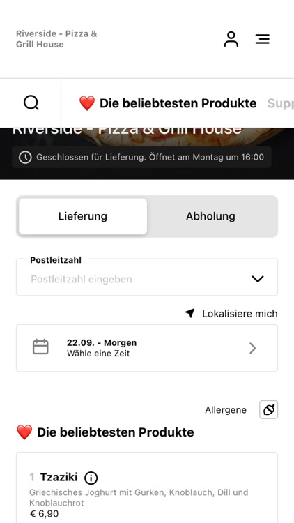 Riverside - Pizza & Grill