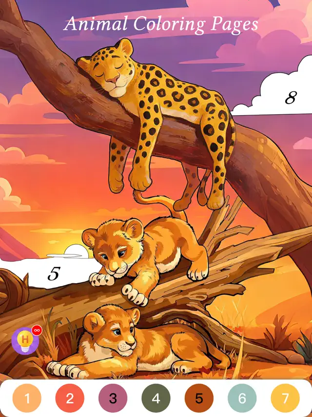 Classic Scene Color by Number screenshot 13