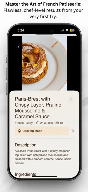 Patisserie: pastry recipes screenshot 1