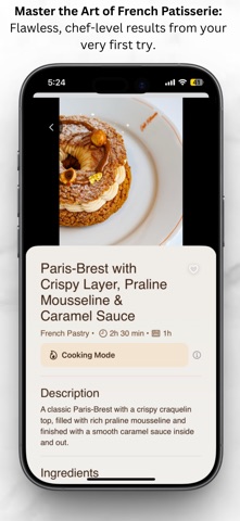 Patisserie: pastry recipes screenshot