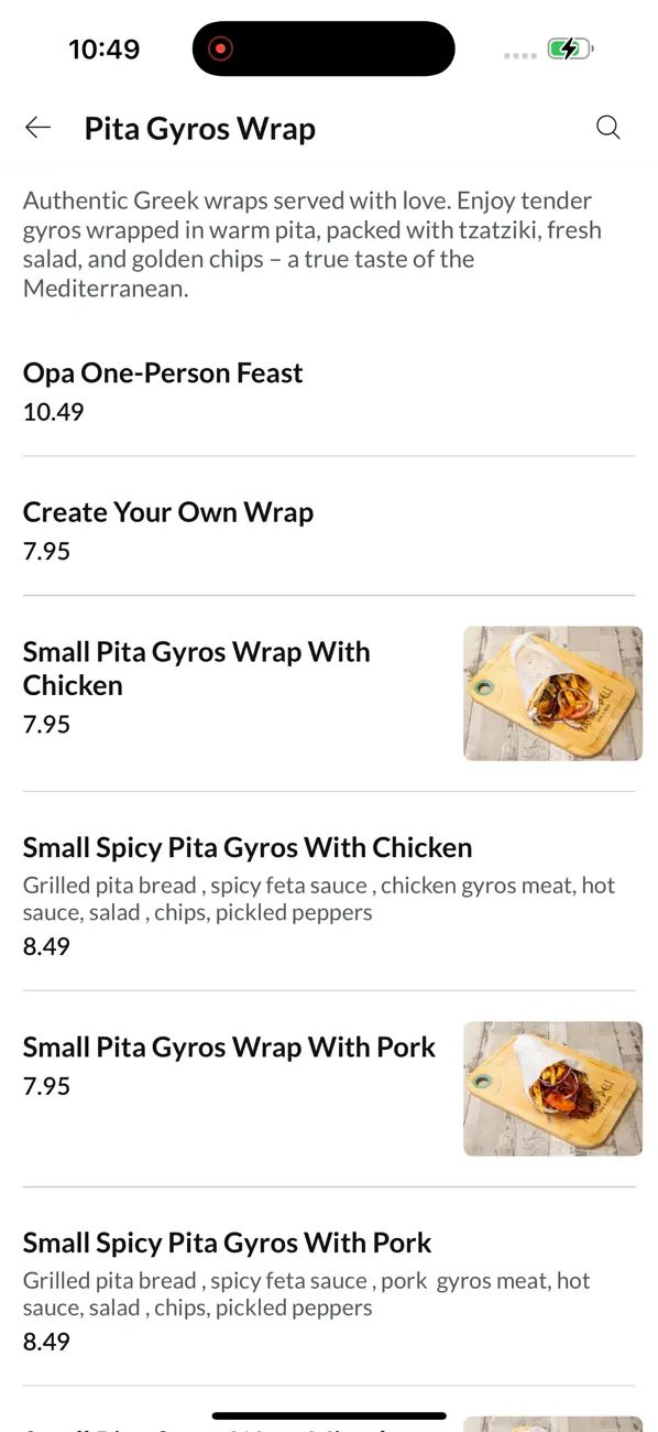 Screenshot #3 pour Yamas Deli