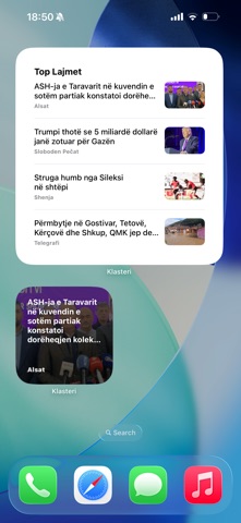 Klasteri: Lajmet në Fokus screenshot