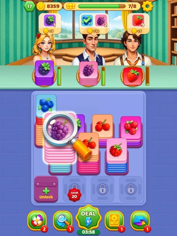 Stack Order - Card Sort Games iPad screenshot