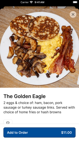 Puffins Restaurant iPhone screenshot 3 - Food & Drink app