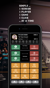 Basketball Simple Stat Tracker screenshot