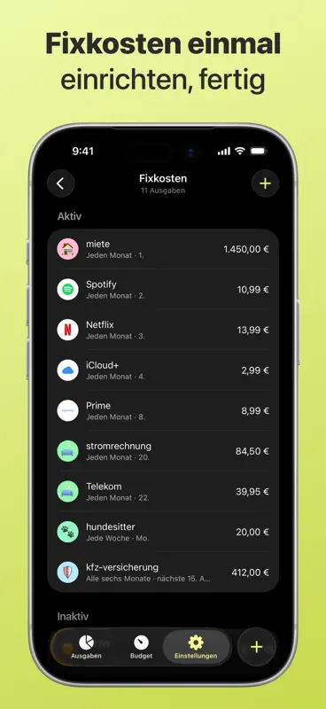 Expense Tracker - DaTrack screenshot 9 of 10
