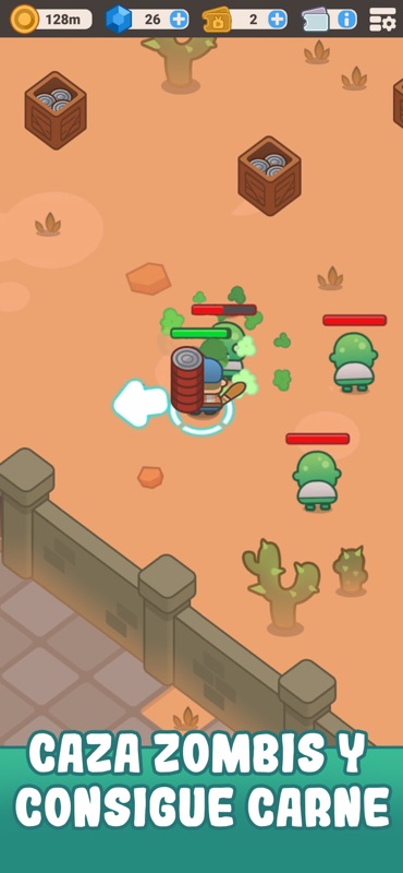 Idle Outpost juegos de zombies screenshot 2