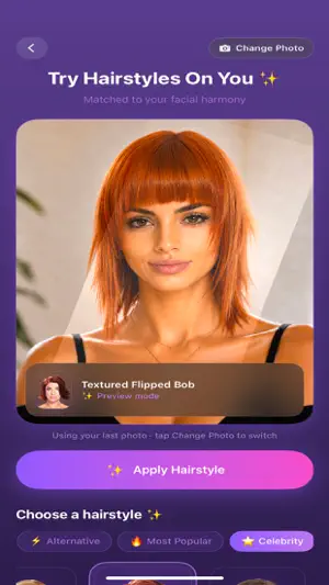 Perfect Hairstyle and Hair Cut screenshot 3