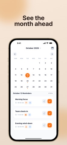 ReminderCal - Reminder app Screenshot 3 of 4