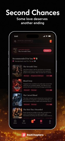 RedChapters iPhone screenshot 5