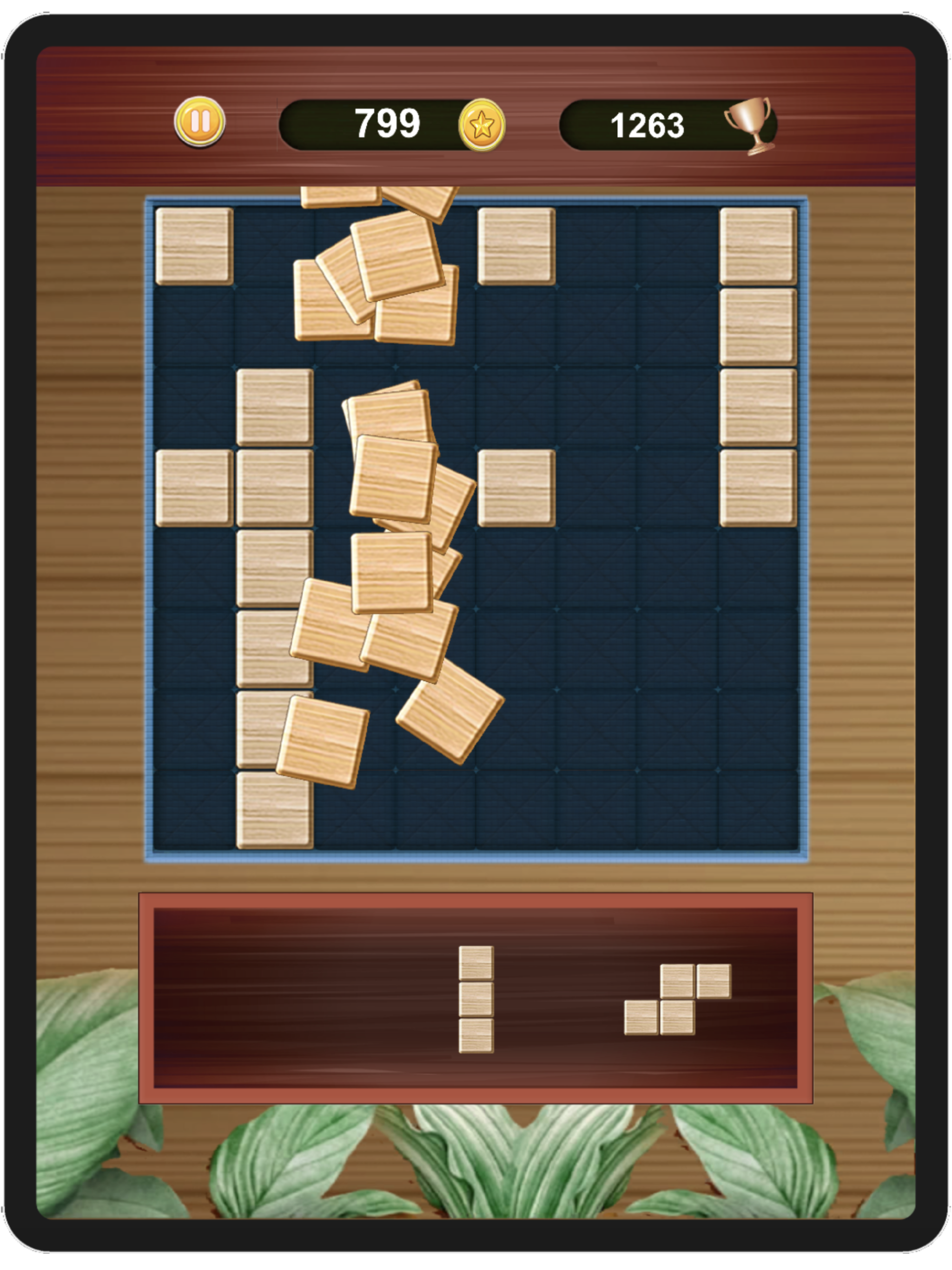 Classic Wooden Block Puzzle