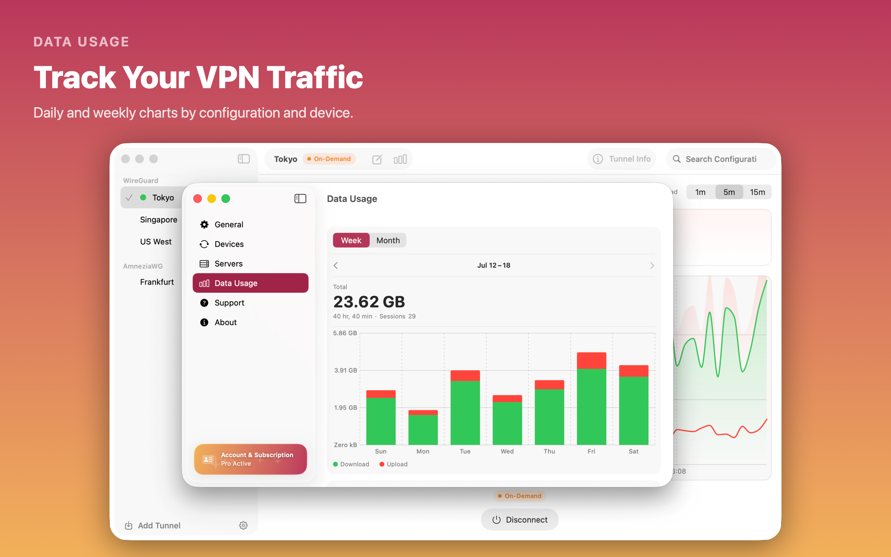 Xlarva - WireGuard VPN Client screenshot 22
