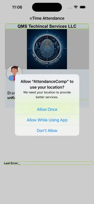 Attendance Company App screenshot 2