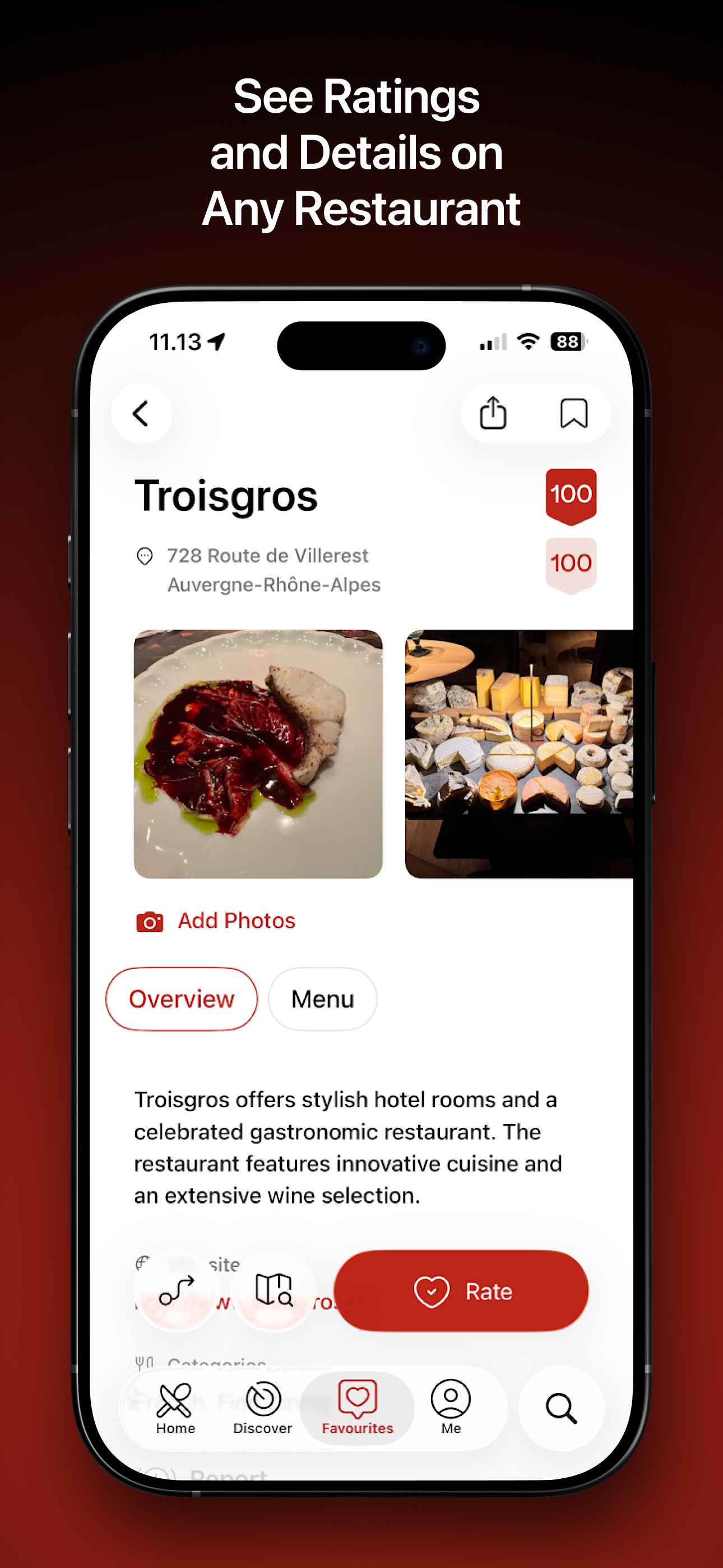Vota - Restaurant Finder