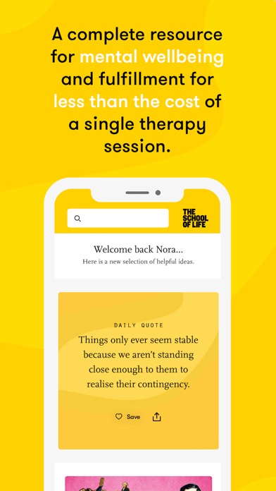 The School of Life Screenshot