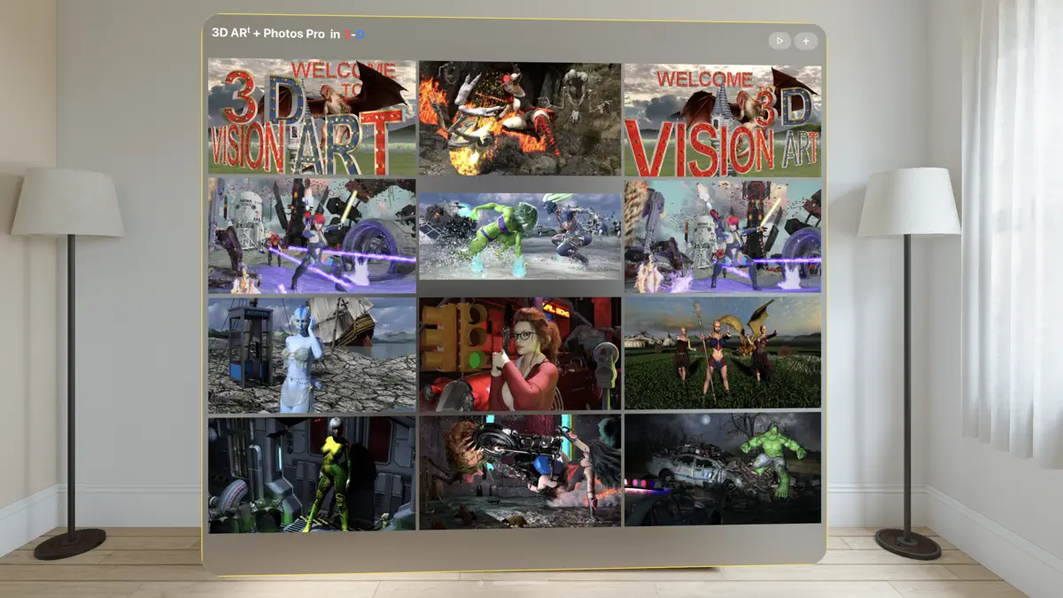 3D ARt + Photos Pro screenshot 2