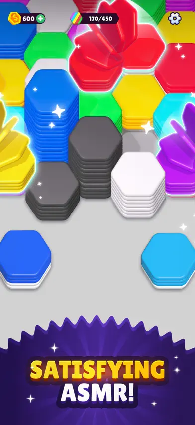 Hexa Sort screenshot 2
