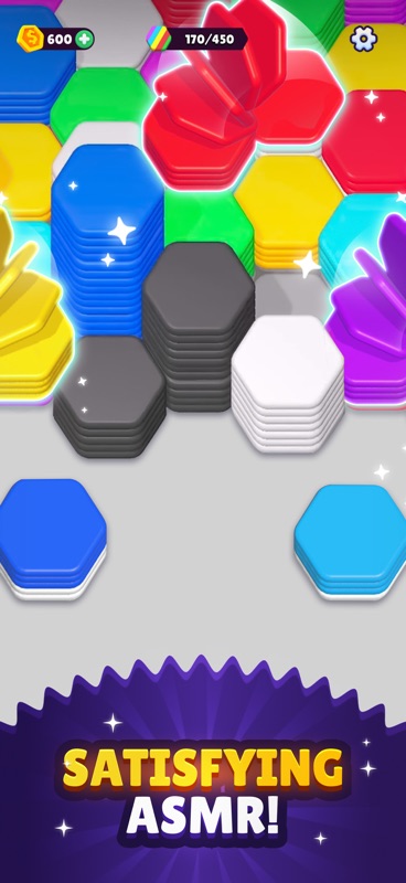 Hexa Sort screenshot 3