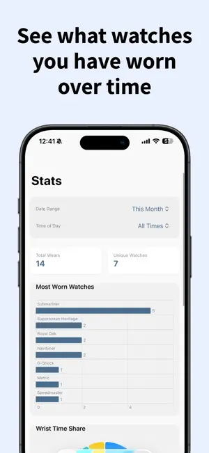 WristTime - Watch Wear Tracker screenshot 2