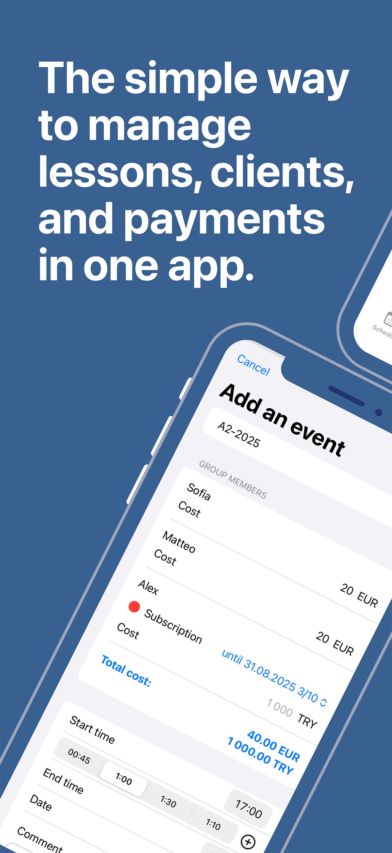 edDue. Calendar for tutors.