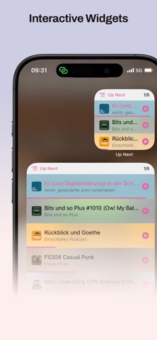 Up Next - Podcast client screenshot 8